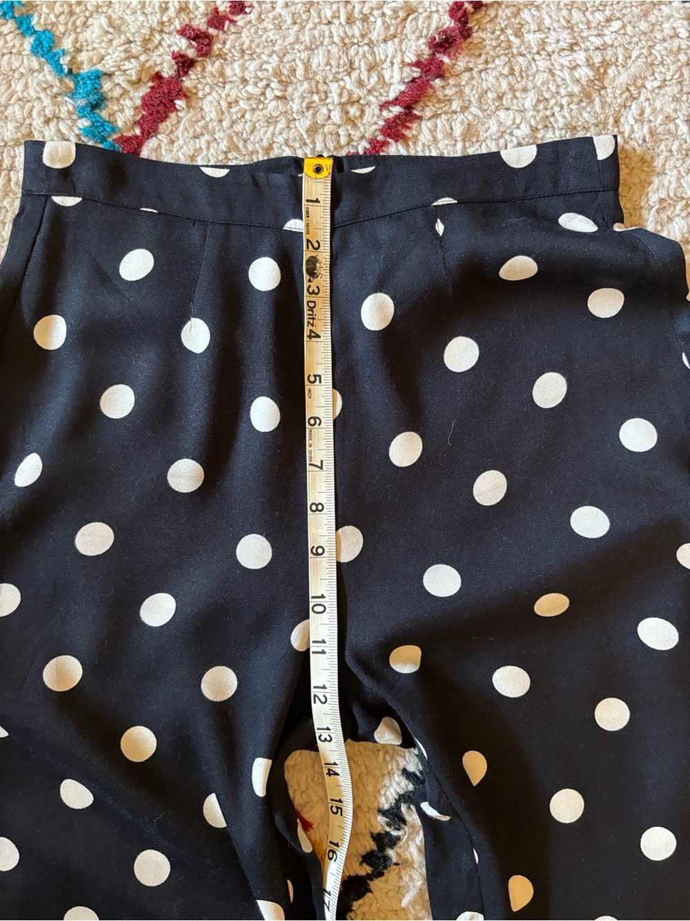 Reformation Polka Dot Wide Leg Pants - Picture 5 of 9